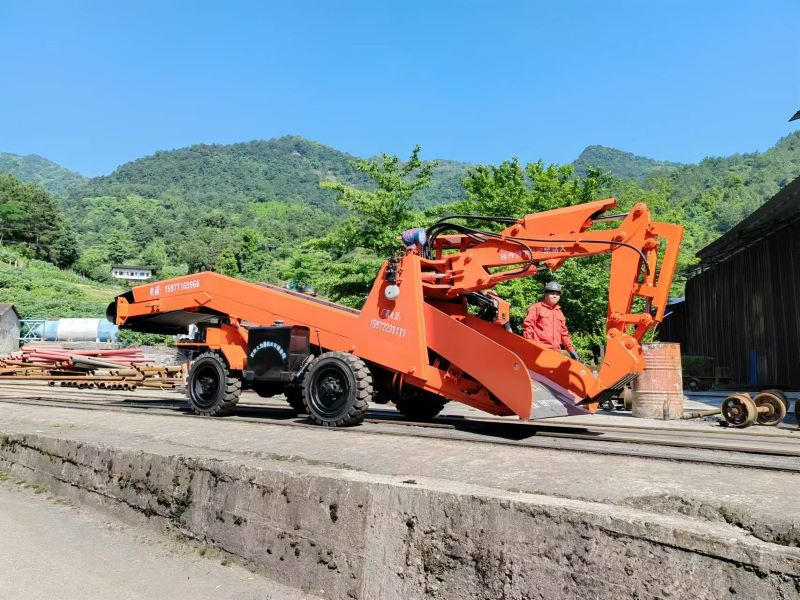 隧道專用扒渣機 隧道專用扒渣機